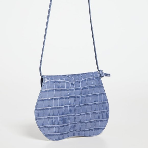 NWT Little Liffner Croc Pebble bag - Picture 3 of 9